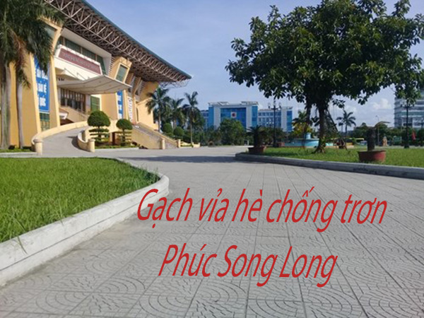 Gạch lát vỉa hè chống trơn